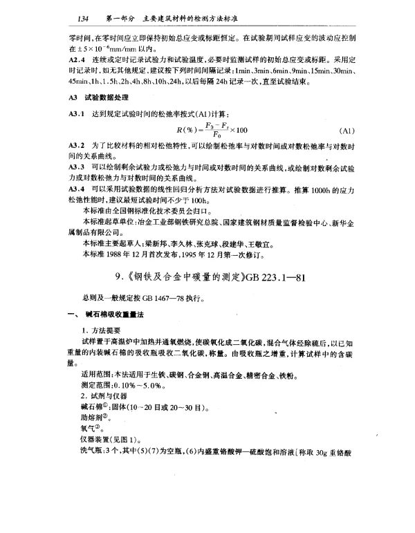 GB 223.1-1981 钢铁及合金中碳量的测定