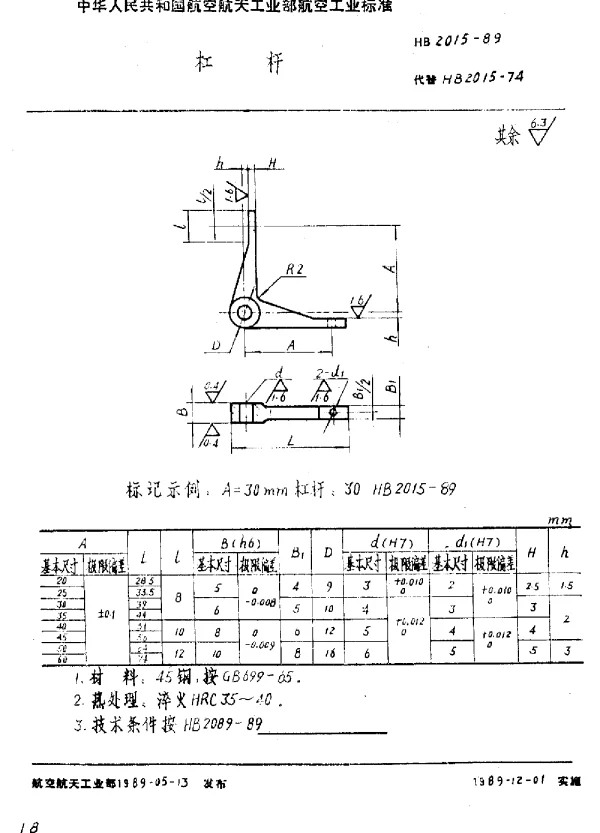 HB 2015-1989 杠杆