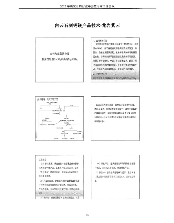 白云石制钙镁产品技术-龙岩紫云