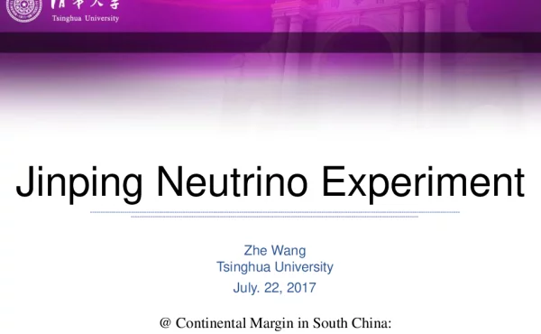 JinpingNeutrinoExperiment