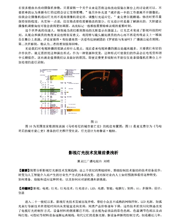 影视灯光技术发展前景浅析