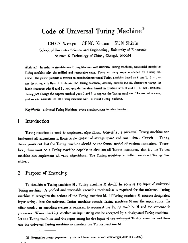 CodeofUniversalTuringMachine