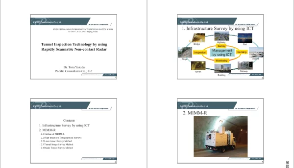 TunnelInspectionTechnologybyusingRapidlyScannableNon-contactRadar