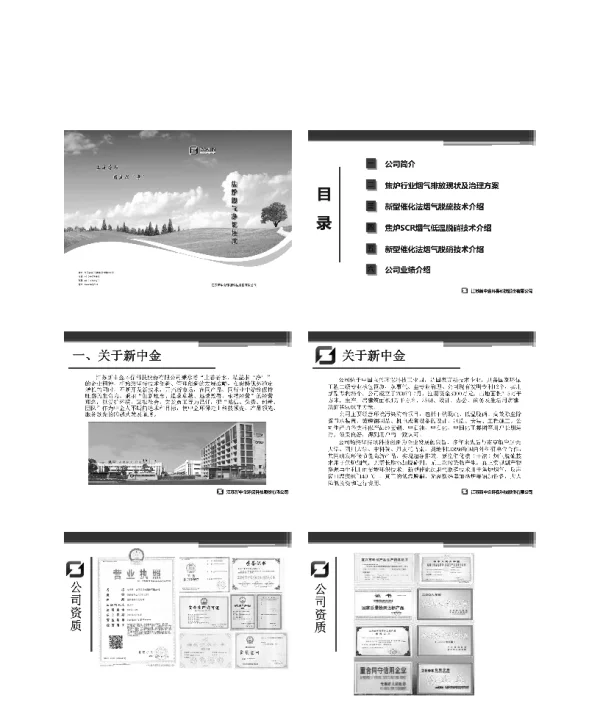 焦炉烟气净化技术