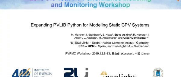ExpandingPVLIBPythonforModelingStaticCPVSystems