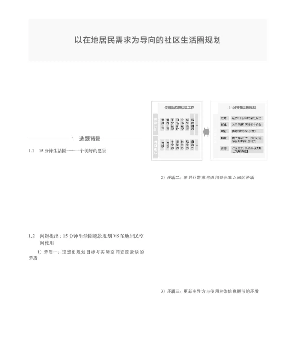 以在地居民需求为导向的社区生活圈规划