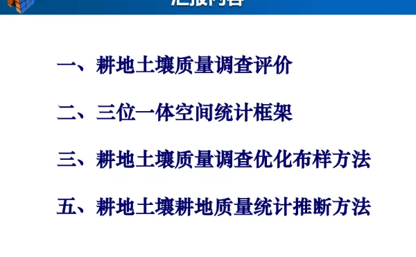 耕地土壤质量调查评价中空间统计方法的应用-公示版