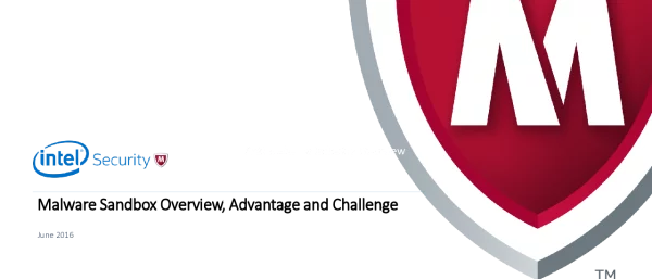 MalwareSandboxOverviewAdvantageandChallenge