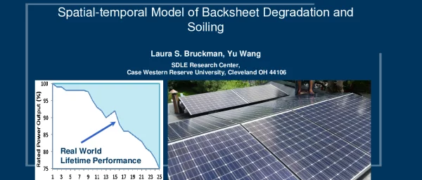 Spatial-temporalModelofBacksheetDegradationandSoiling