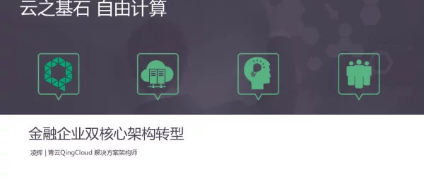 云之基石自由计算金融企业双核心架构转型