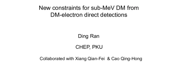 Newconstraintsforsub-MeVDMfromDM-electrondirectdetections