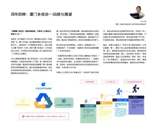 四年回眸厦门多规合一回顾与展望