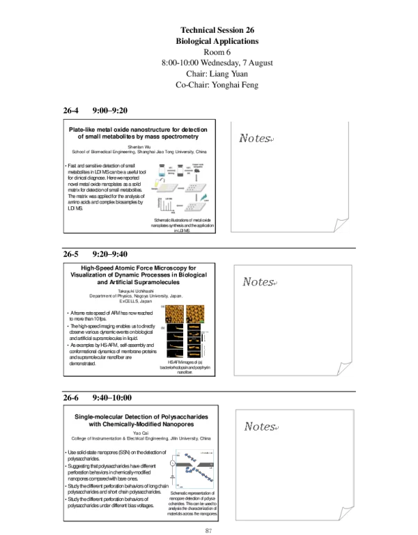 Single-molecularDetectionofPolysaccharideswithChemically-ModifiedNanopores