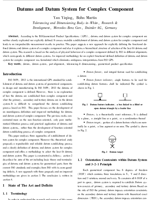 DatumsandDatumSystemforComplexComponent