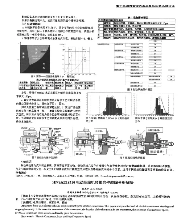 电动压缩机频繁启停故障分析解决