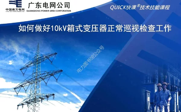 10kV箱式变压器正常日常巡视