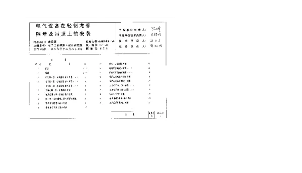 88D369电气设备在轻钢龙骨隔墙及吊顶上的安装