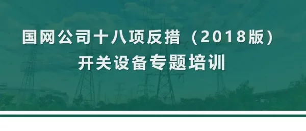国网十八项反措-防止开关事故专题培训