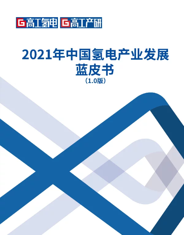 2021年中国氢电产业发展蓝皮书
