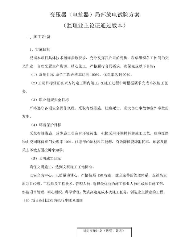 变压器电抗器局部放电试验