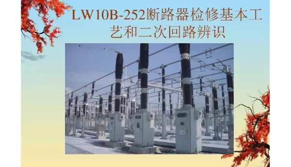 LW10B-252断路器检修基本工艺和二次回路辨识