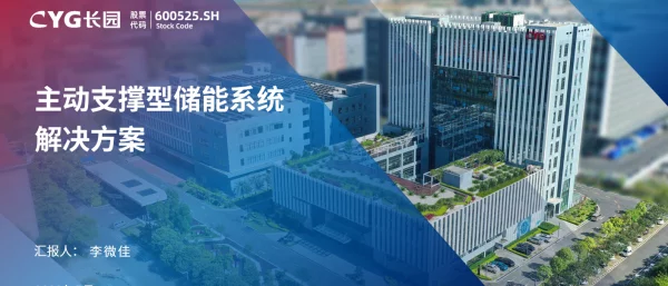 2023李微佳长园能源《主动支撑型储能系统解决方案》