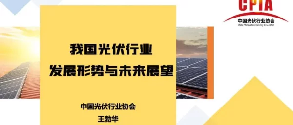 王勃华：我国光伏行业发展形势与未来展望