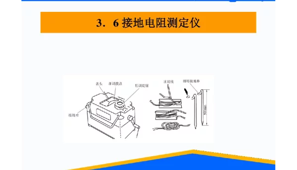 468页接地电阻测量仪实训课件