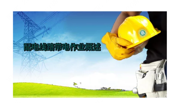 《配电线路工程》课件7-1配电线路带电作业概述