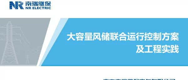 NR大容量风储联合运行控制方案及工程实践-南京会议