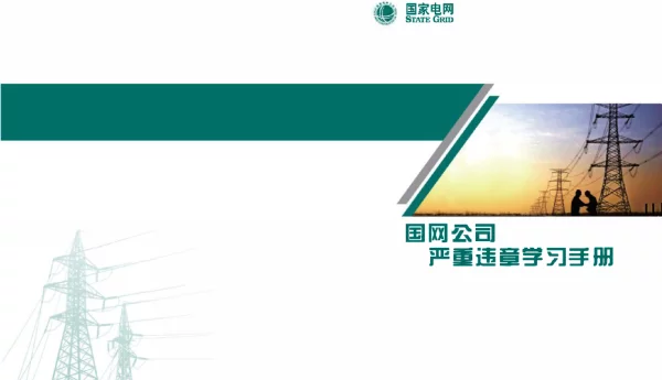 严重违章学习手册2022年版