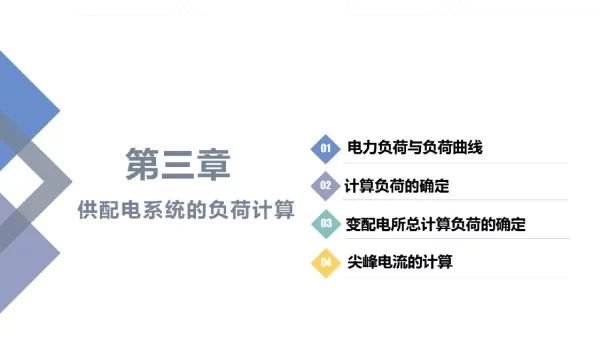 供配电技术-PPT课件第三章供配电系统的负荷计算