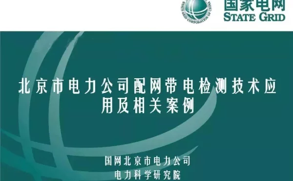 北京市电力公司配网带电检测技术应用及相关案例