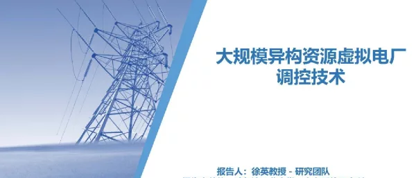 大规模异构资源虚拟电厂调控技术