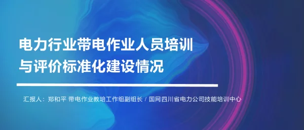 带电作业人员培训考核工作体系介绍