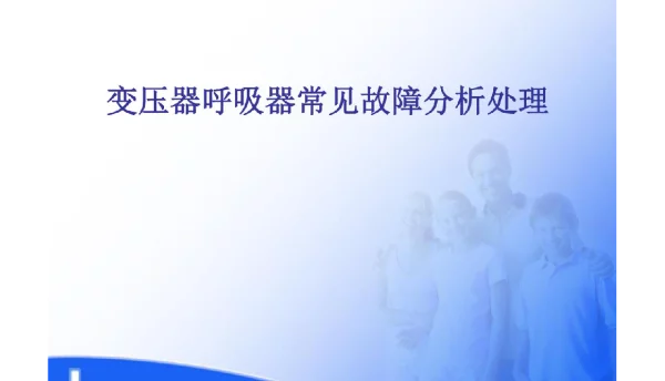 变压器呼吸器常见故障分析处理