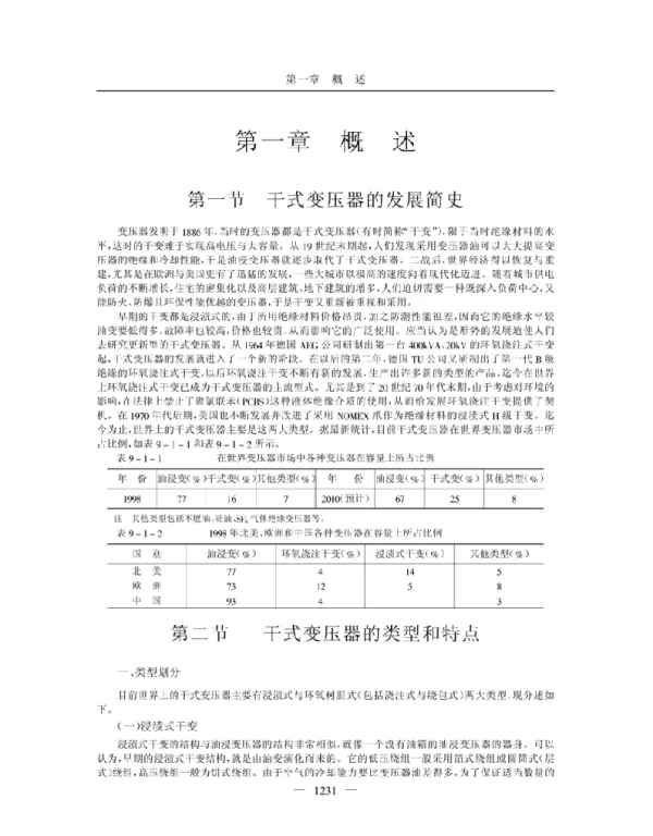 干式变压器制造新工艺、新技术