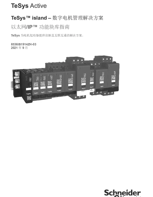 施耐德TeSysisland–以太网_IP功能块库指南