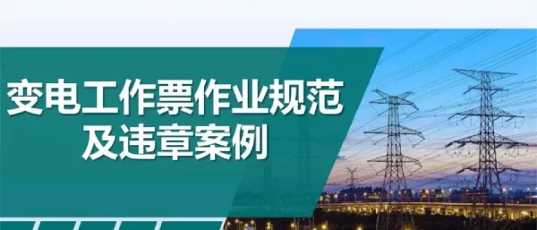 工作票作业规范及违章案例（变电）