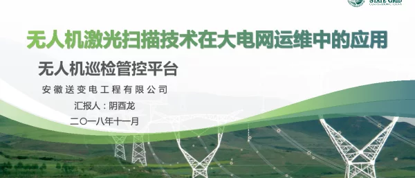 无人机激光扫描技术在大电网运维中的应用