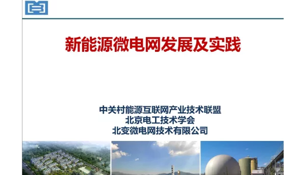 新能源微电的理念及实践