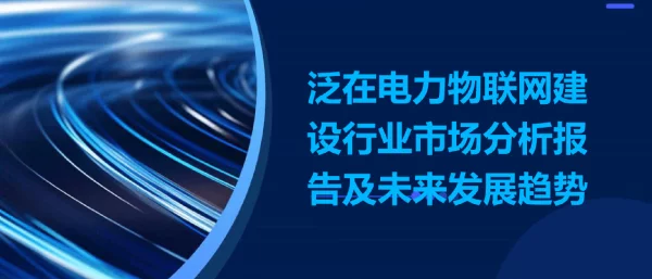 2023年泛在电力物联网建设行业市场分析报告及未来发展趋势