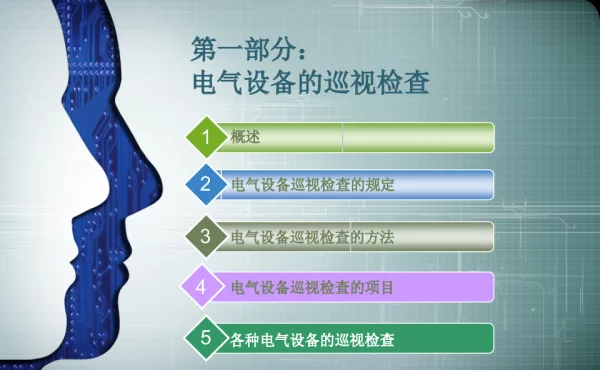 电气设备巡检培训