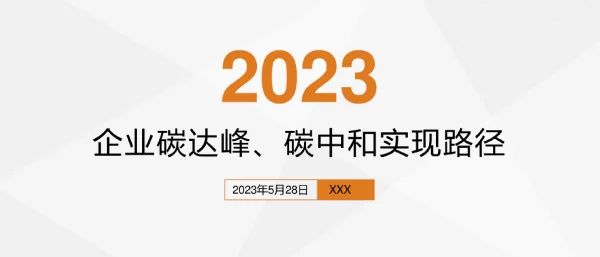 碳达峰碳中和实现路径