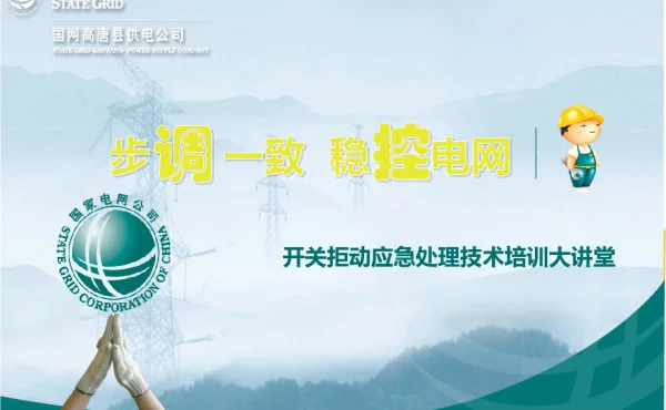 参赛课件-步调一致，稳控电网（技术培训大讲堂）