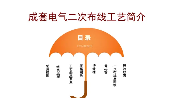 100页成套电气开关柜二次布线工艺