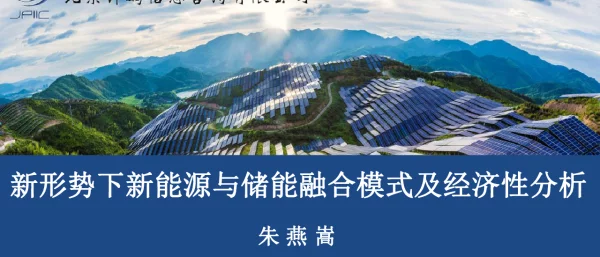新形势下新能源与储能融合模式及经济性分析-计鹏朱燕嵩12.23