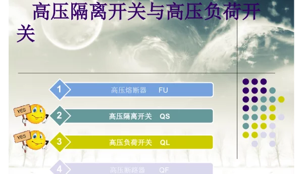 详细高压隔离开关与高压负荷开关