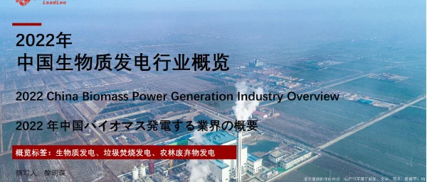 2022年中国生物质发电行业概览