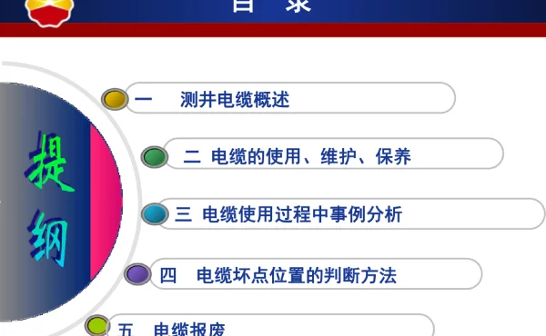 电缆的维修检测使用保养